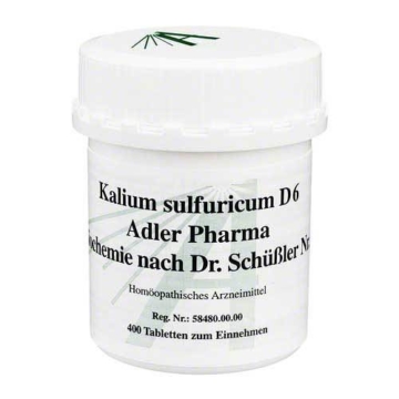 Biochemie Adler 6 Kalium sulfuricum D6 Adl.Ph. Tabletten