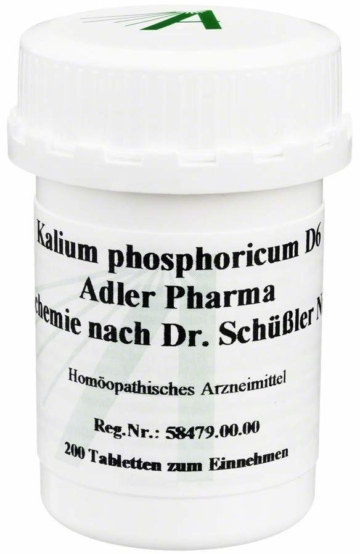 Biochemie Adler 5 Kalium Phosphoricum D 6 200 Tabletten