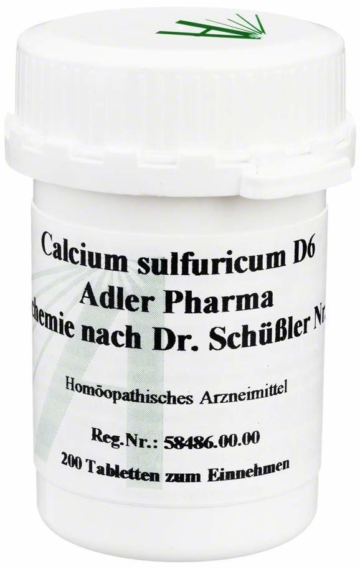 Biochemie Adler 12 Calcium Sulfuricum D 6 200 Tabletten