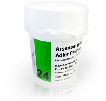 Biochemie Adler 24 Arsenum Jodatum D 12 400 Tabletten