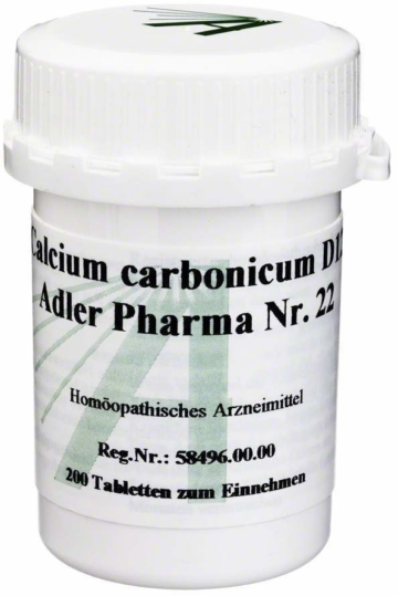 Biochemie Adler 22 Calcium Carbonicum D 12 200 Tabletten